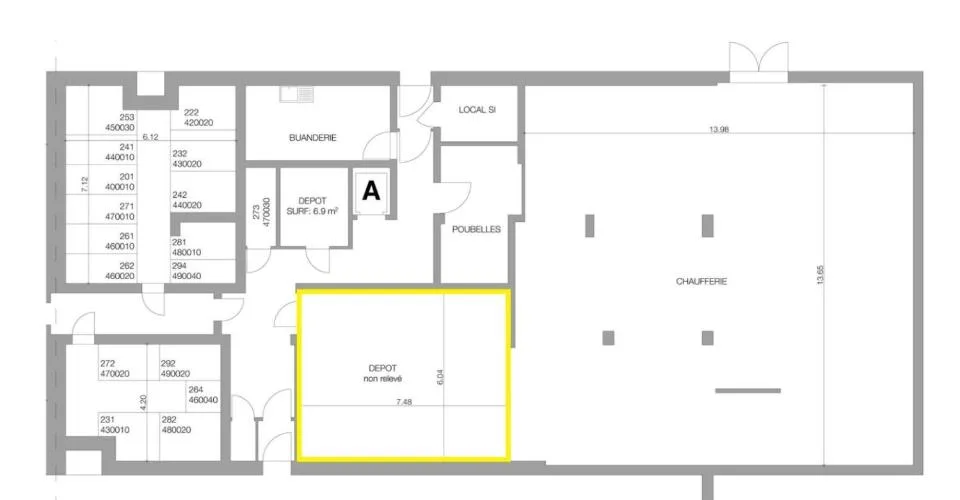 Storage 45 m2