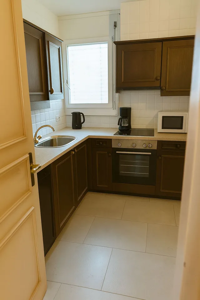 A louer  - Appartement de 3.5 pièces à Clarens, balcon, place de parc