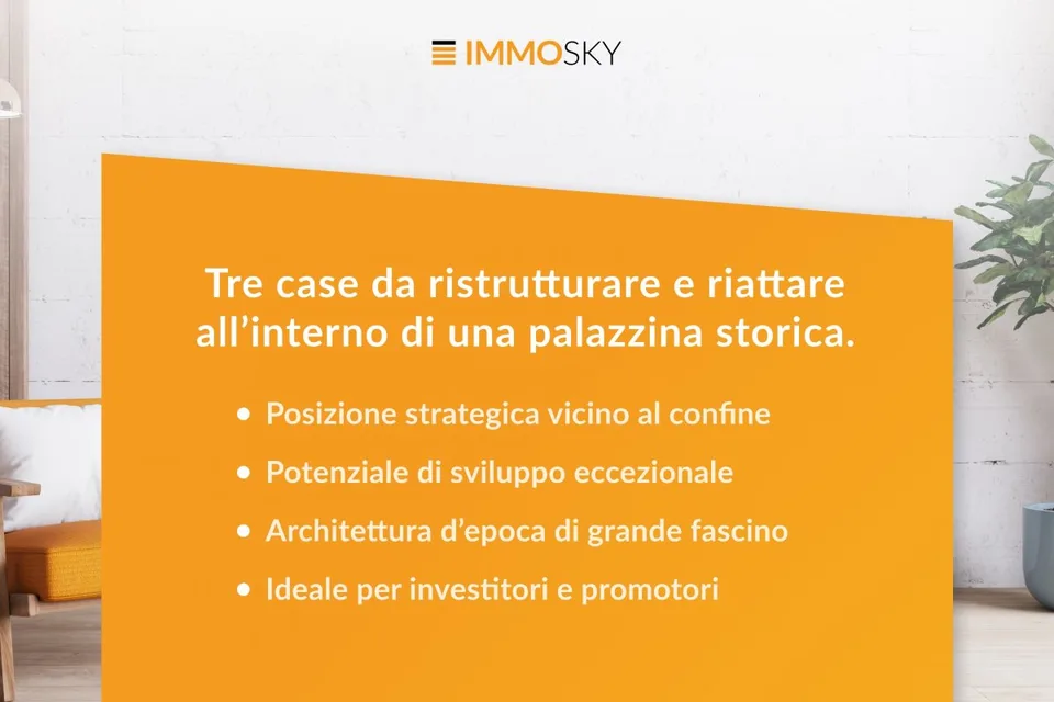 Palazzina Storica da Ristrutturare a Ponte Tresa