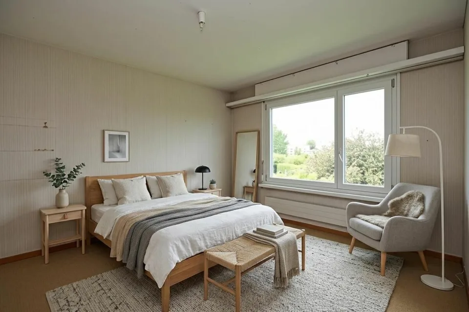 Maison d'angle de 4,5 pièces avec jardin
