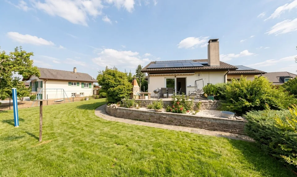 Maison familiale lumineuse avec jardin et potentiel de studio