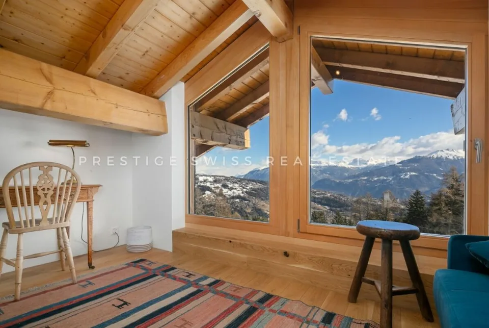 Family chalet or bright pied-à-terre in Anzère