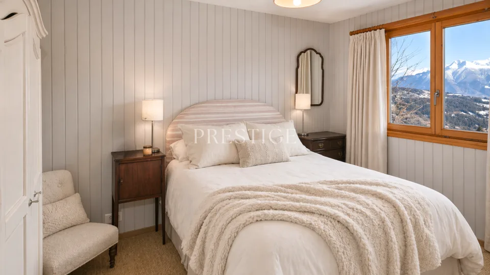 Family chalet or bright pied-à-terre in Anzère