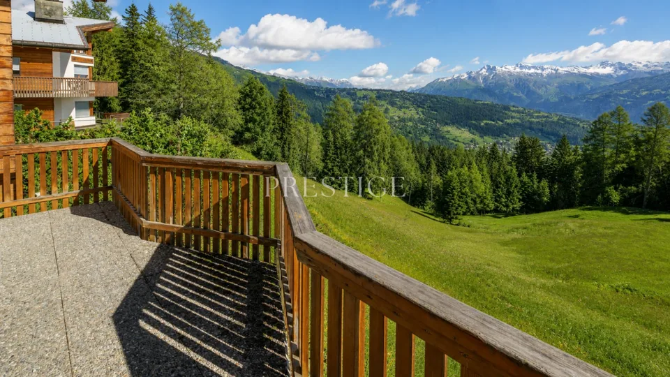 Family chalet or bright pied-à-terre in Anzère