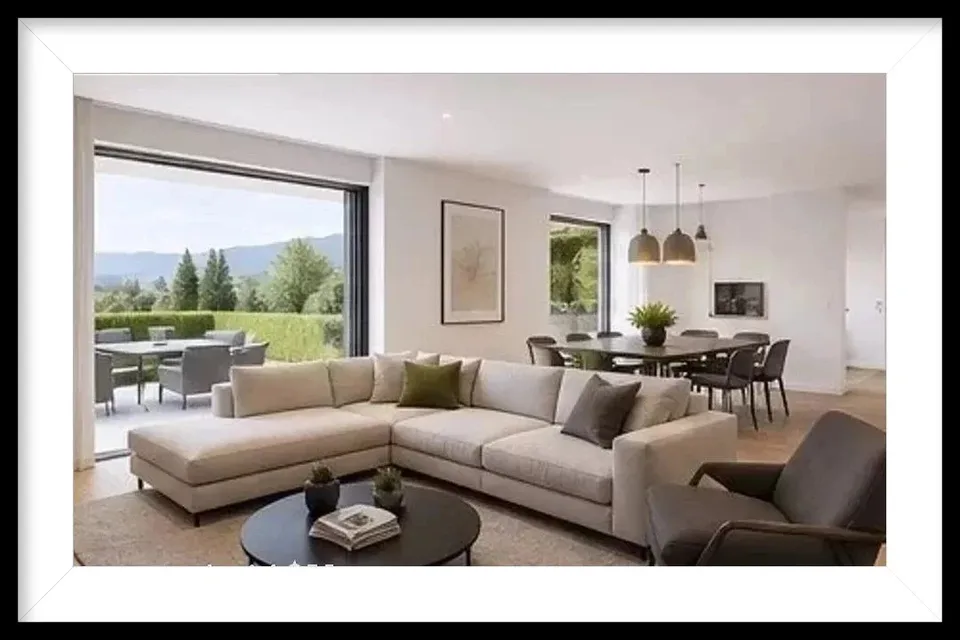 Neue Wohnung in Lutry mit Garten