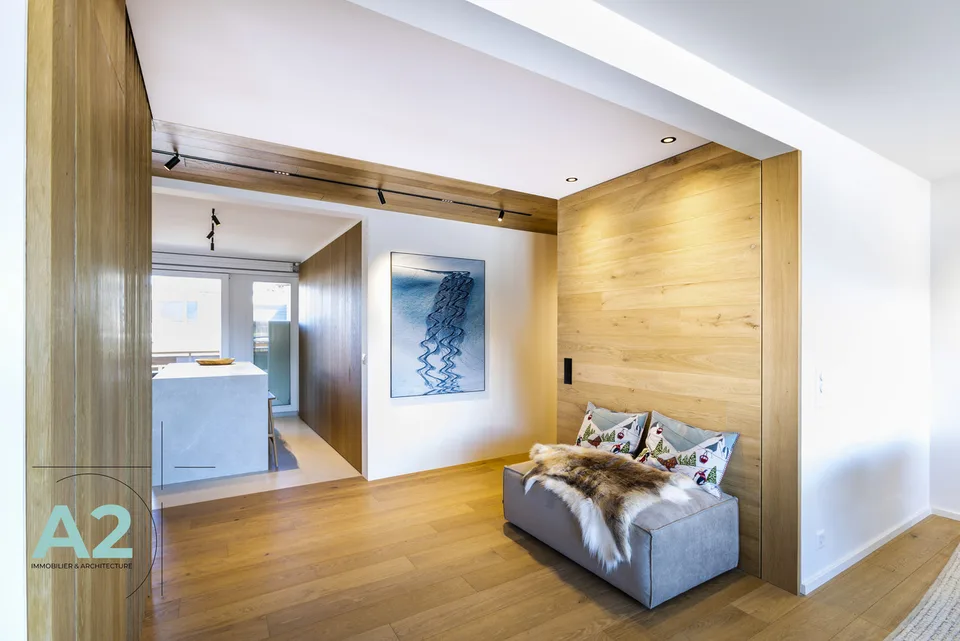Exceptional apartment in the center of Crans-Montana, panoramic view – photo 6 of 21