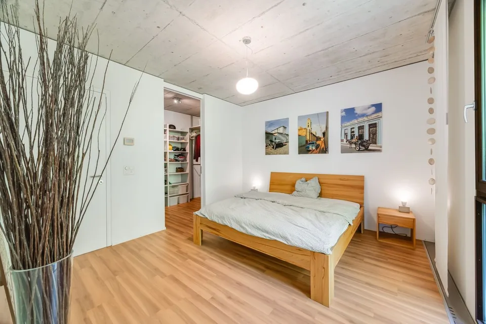 Appartement en rez-de-chaussée lumineux avec espace de séjour impressionnant et vue sur 6440 Ingenbohl-Brunnen
