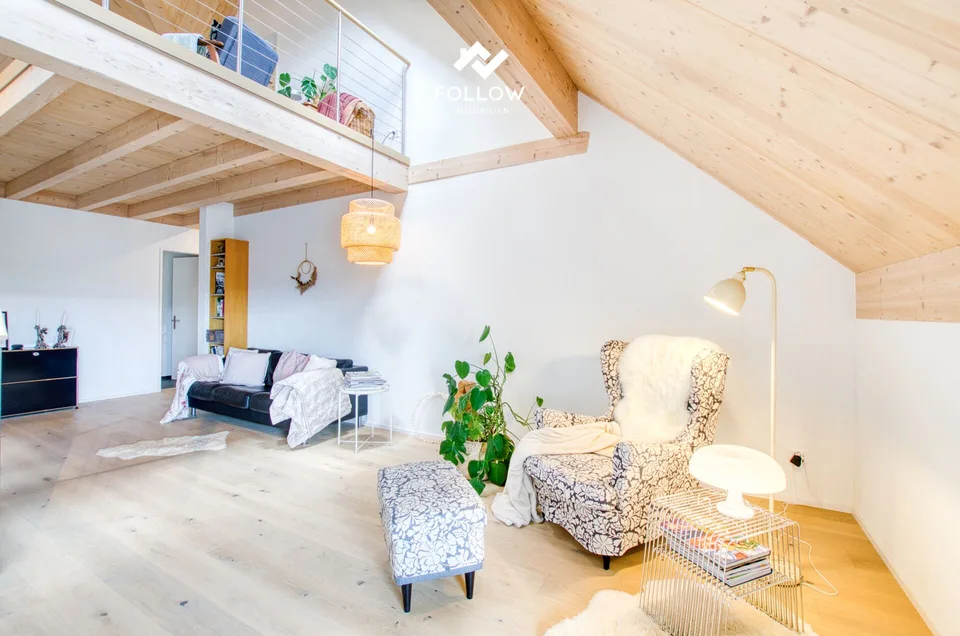 Hochwertige Wohnkultur auf zwei Etagen: Ihr neues Zuhause am Eichibach