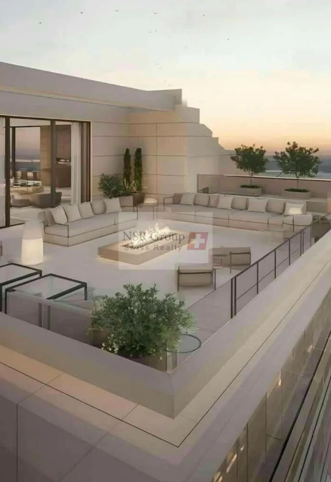 Malagnou - Appartement en Attique Rénové avec Terrasse et Vue sur le Lac