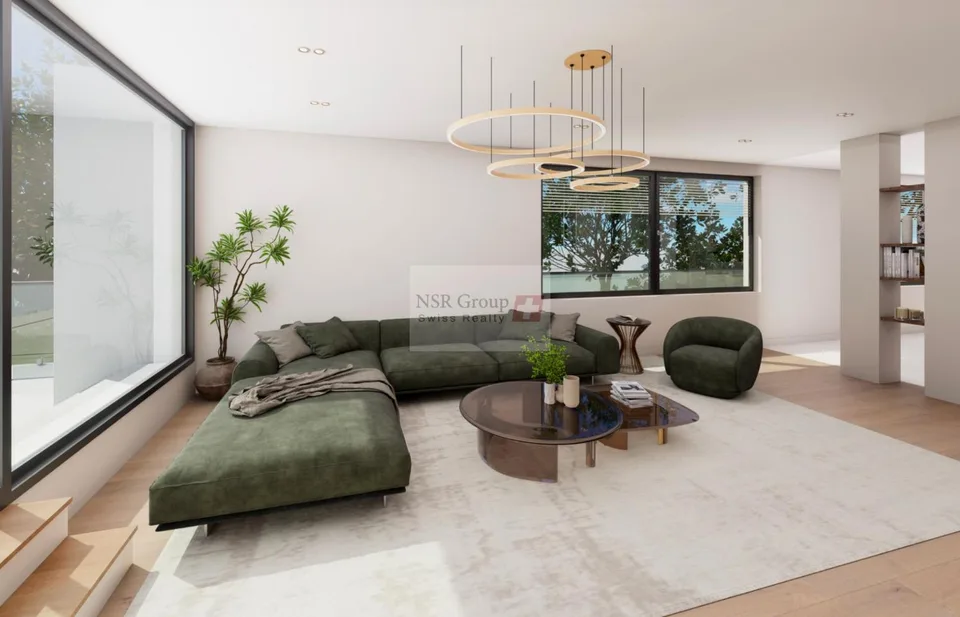 Malagnou - Appartement en Attique Rénové avec Terrasse et Vue sur le Lac