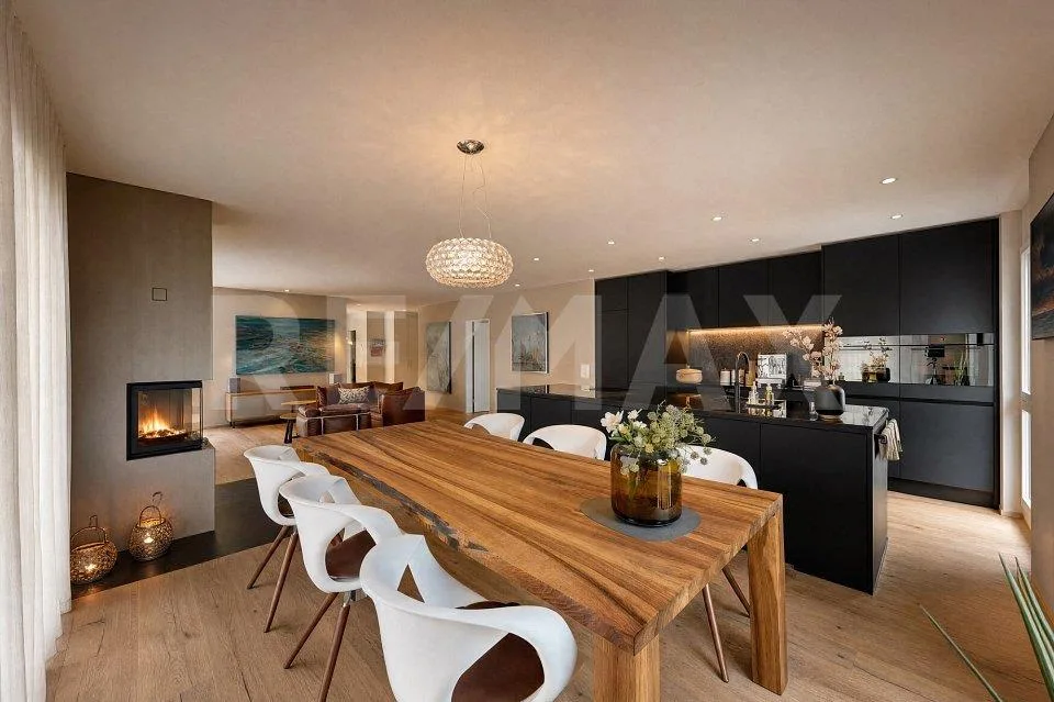 Luxurious and modern penthouse with charm and character