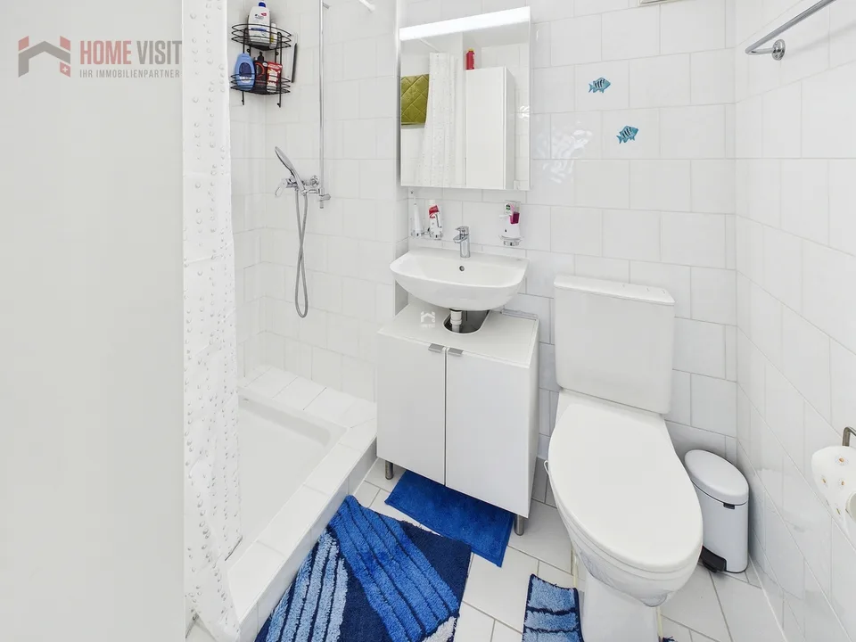 4.5-Zimmer-Wohnung mit Balkon und Hobbyraum in ruhiger Lage
