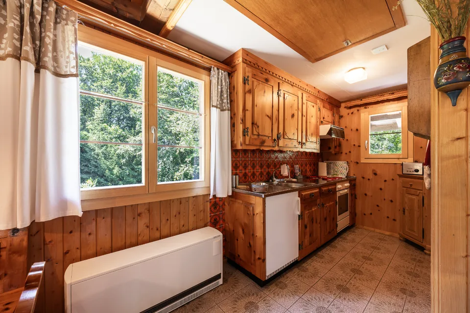 Leben im Einklang mit der Natur: 4½-Zimmer-Chalet in ruhiger Lage