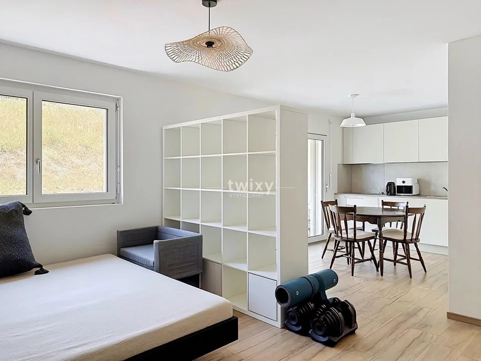 Ayent | Lumineux studio récent avec beau balcon