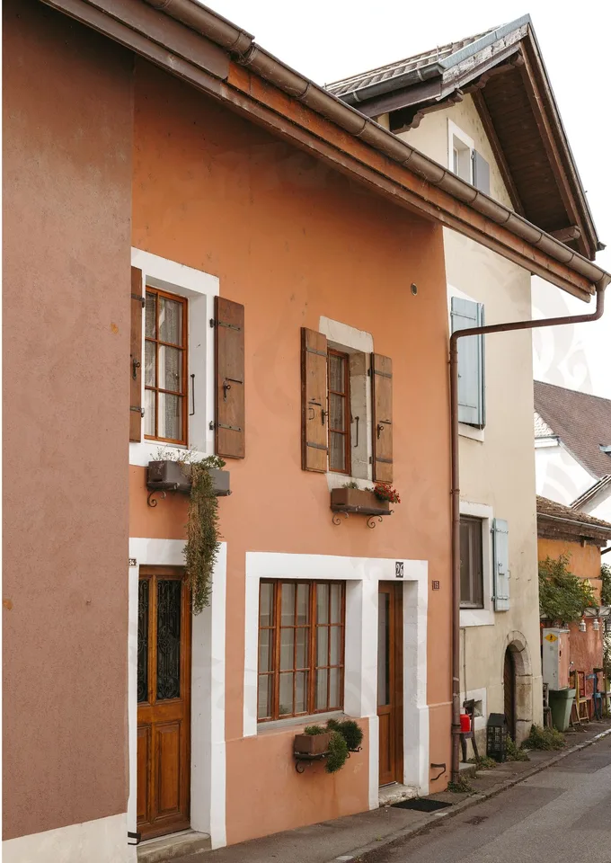 Dorfhaus mit Charakter 100 m vom Hafen von Concise