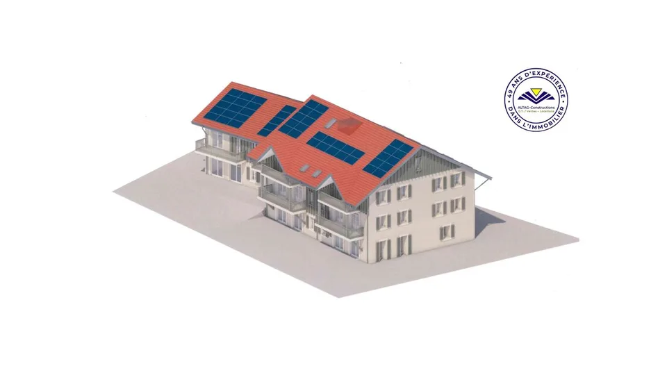VENDU - 9 appartements neufs PPE de 3.5 à 4.5 pièces à Grens dès CHF 695'000.-