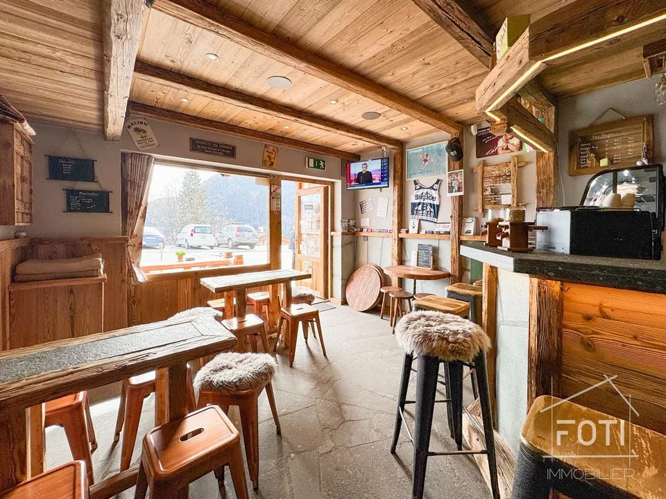 Charming bar and small catering business for sale.