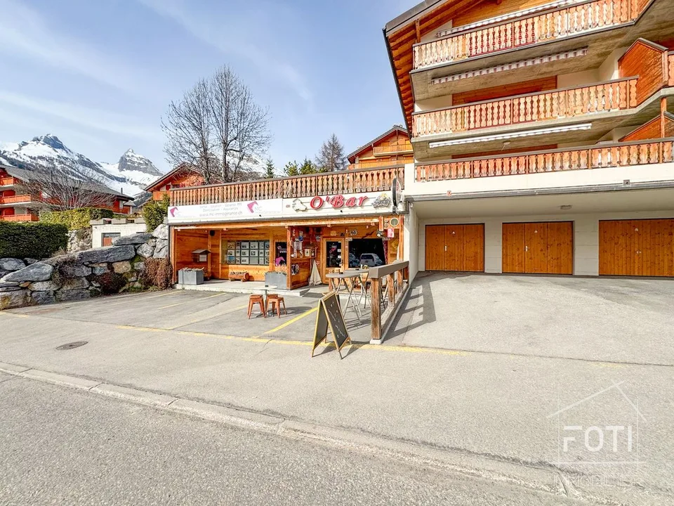 Charming bar and small catering business for sale.