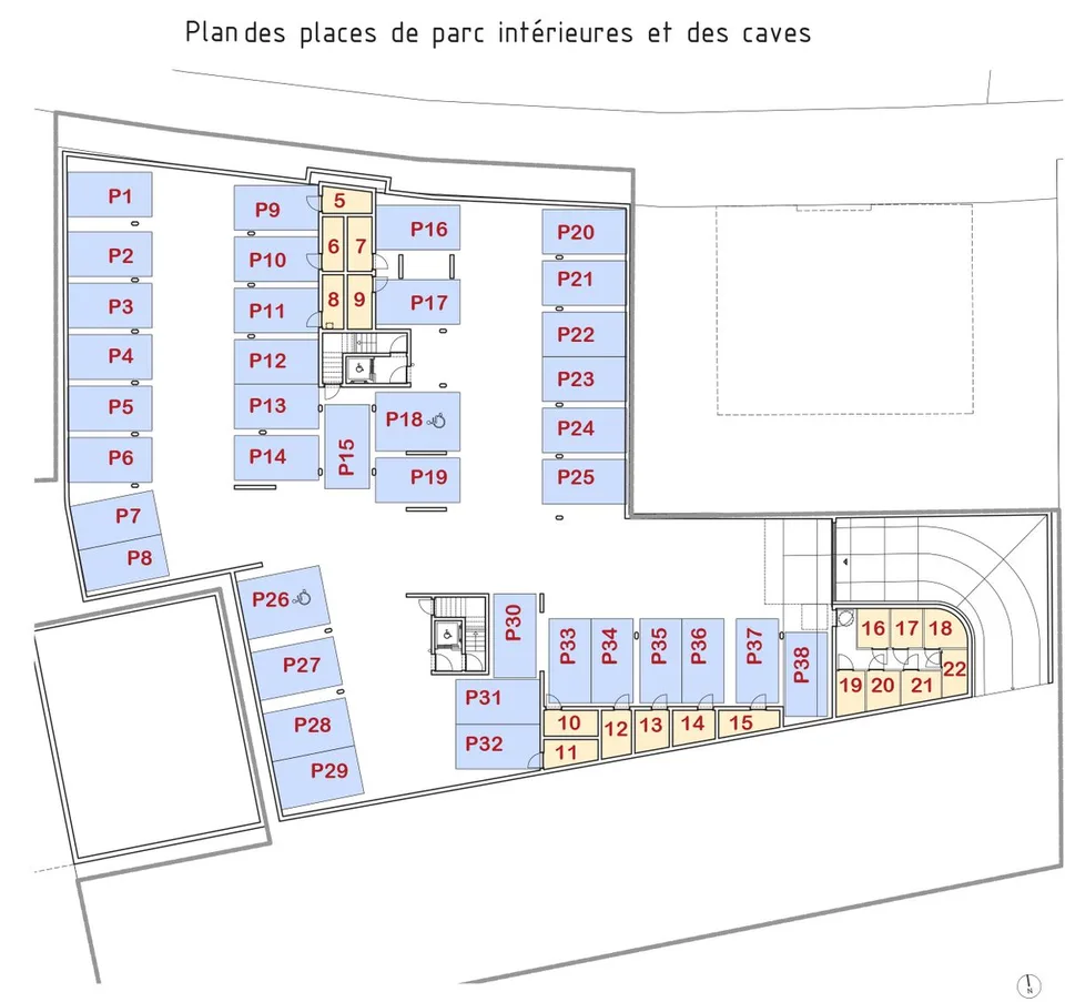 3.5-room apartment with balcony.