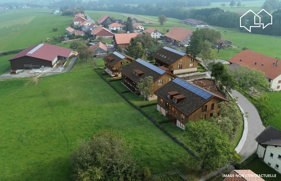 Wohnung mit 4.5 Zimmern im Dachgeschoss (Gebäude 4 - Einheit 9)