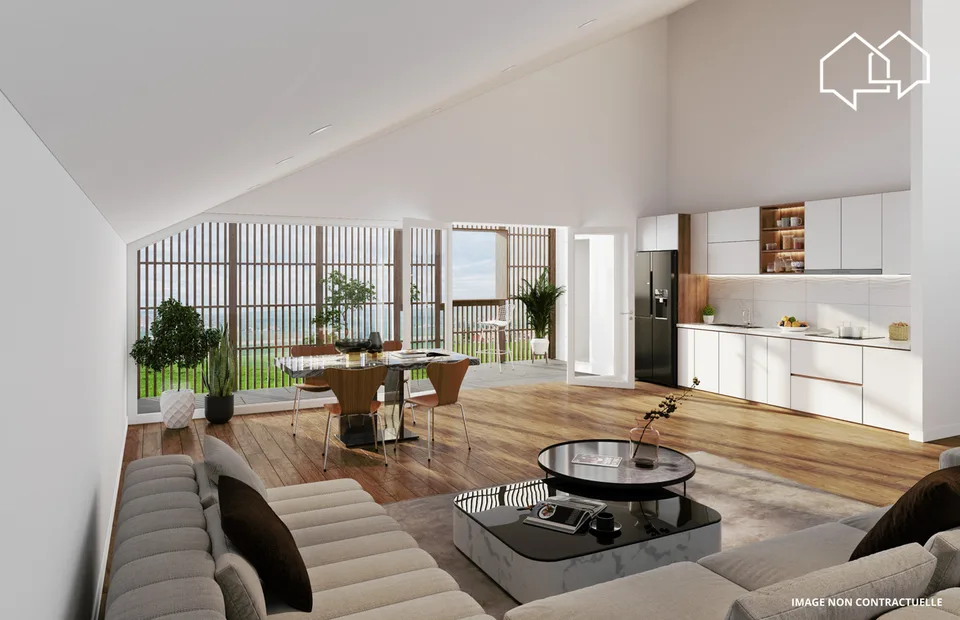 Apartment with 5.5 rooms in the attic (Building 2 - Unit 10)