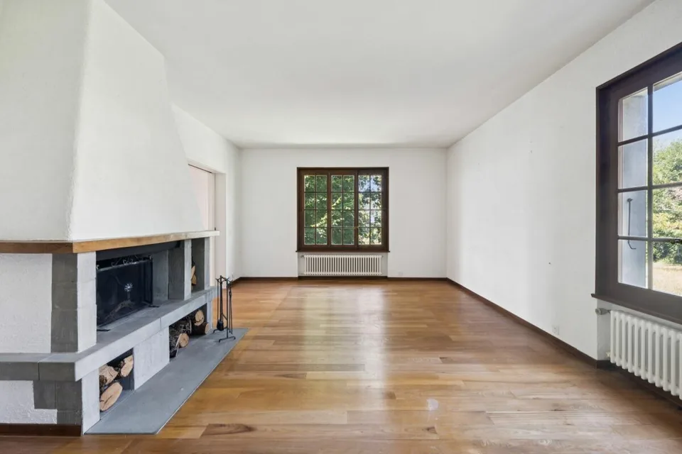 Maison individuelle de 5 pièces sur un grand terrain à Blonay VD avec vue sur le lac et les montagnes