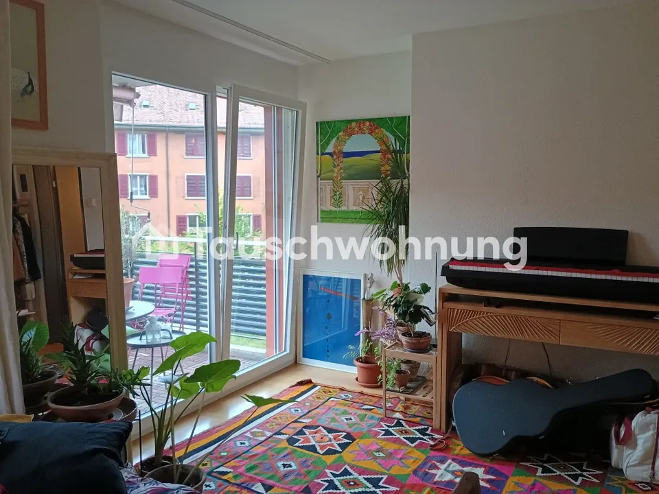 Zürich, Kreis 4: ruhige sonnige 2-zimmer Wohnung zu tauschen