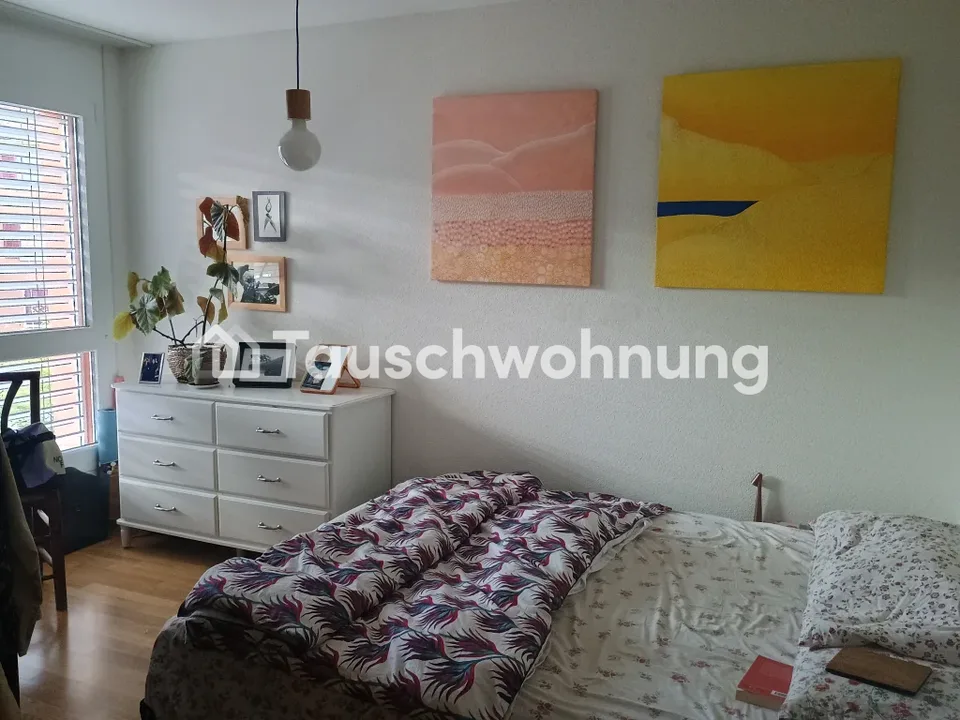 Zurich, District 4: quiet sunny 2-room apartment for exchange