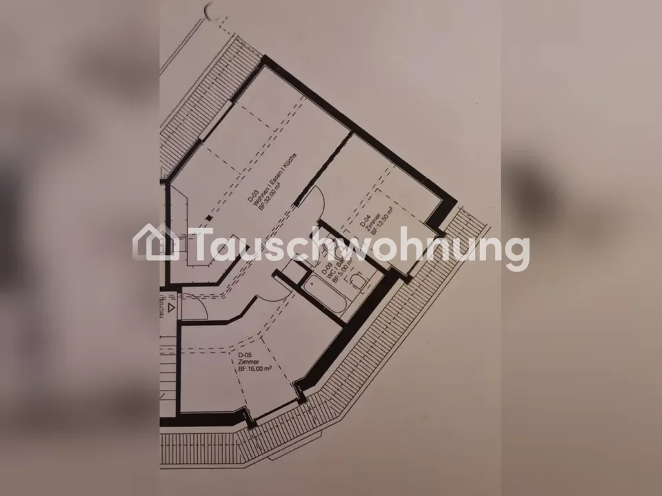 Zürich, Kreis 6: 3,5-Zimmer-Dachgeschoss-Wohnung, 65 m²