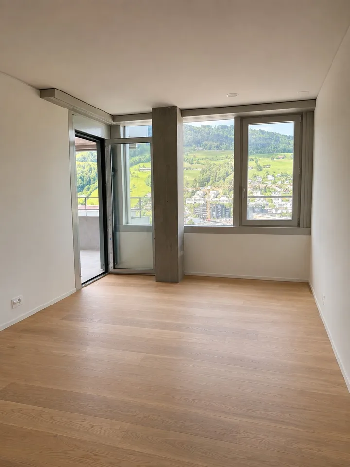 Libertà sopra i tetti di Kriens - abitazione esclusiva al 19° piano