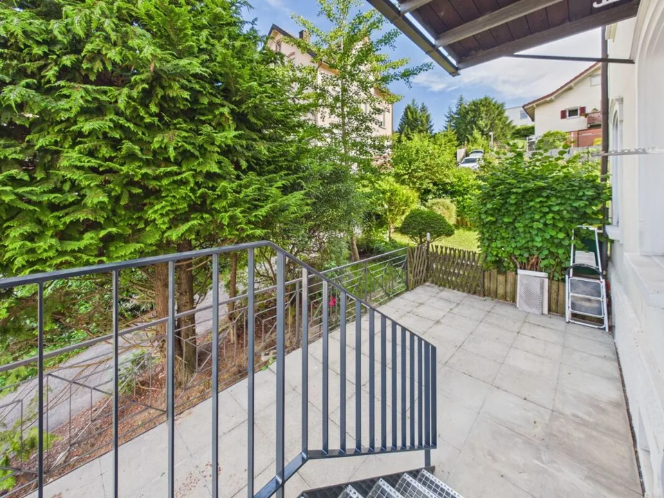 Logenplatz am Bodensee - volle Seesicht - Garten und Terrasse