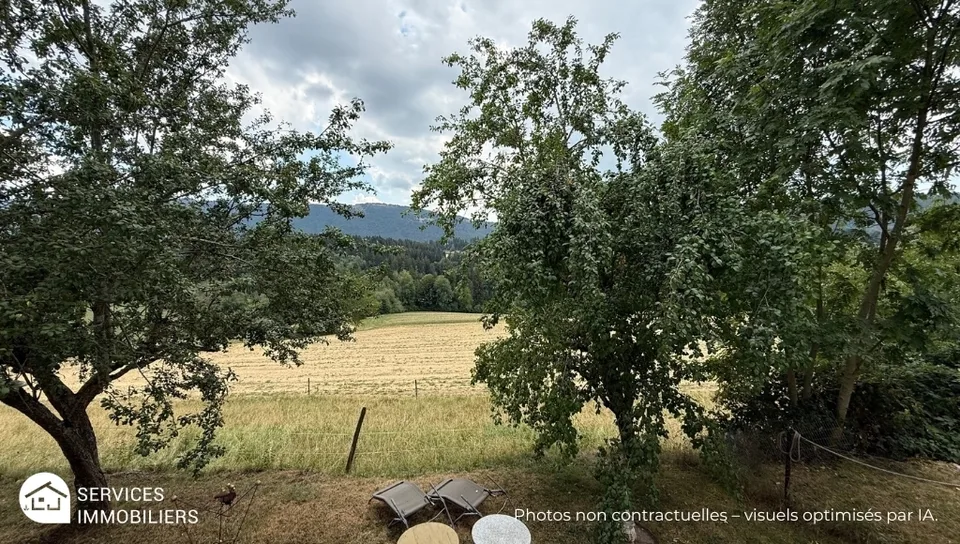 Charming 90m2 apartment with rural view