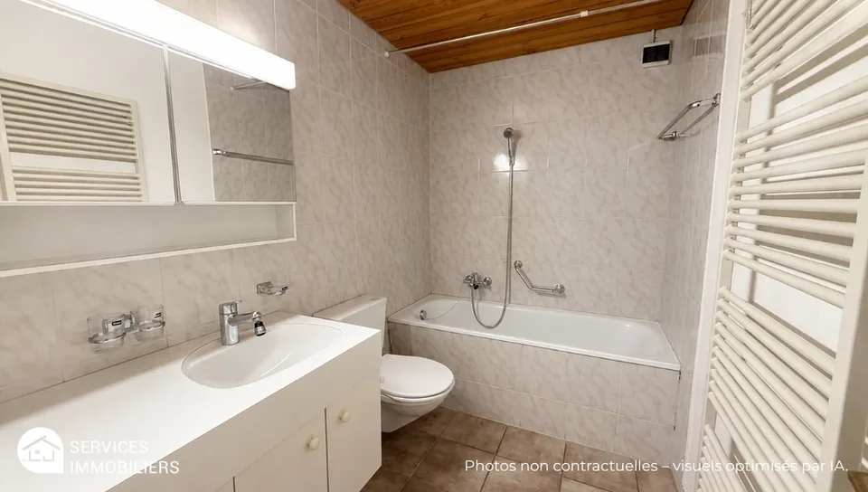 Charming 90m2 apartment with rural view
