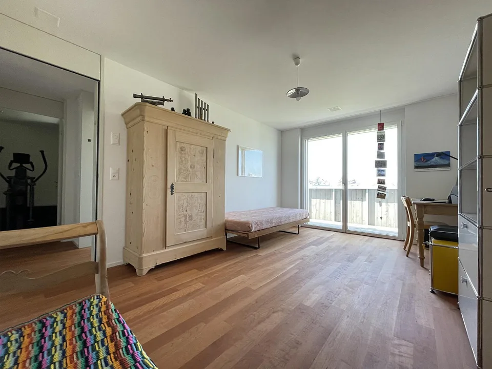 Appartamento attico di 4,5 stanze con 2 terrazze e vista di prima classe