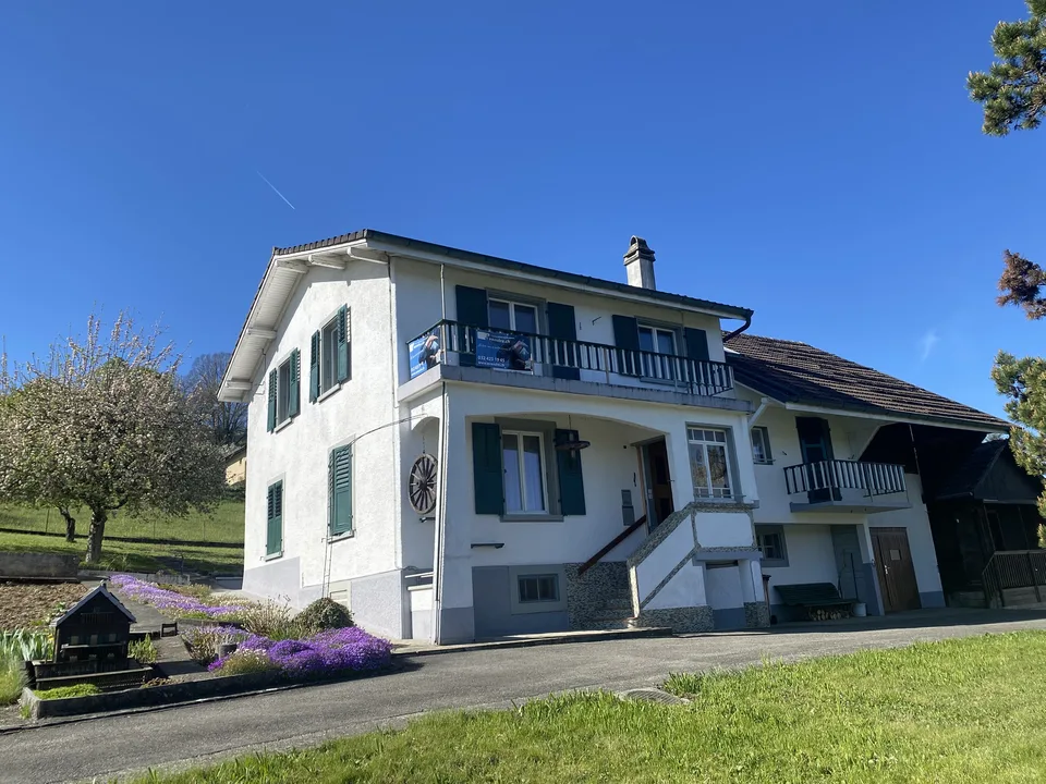 Maison familiale de 2 appartements, Courfaivre - 1500