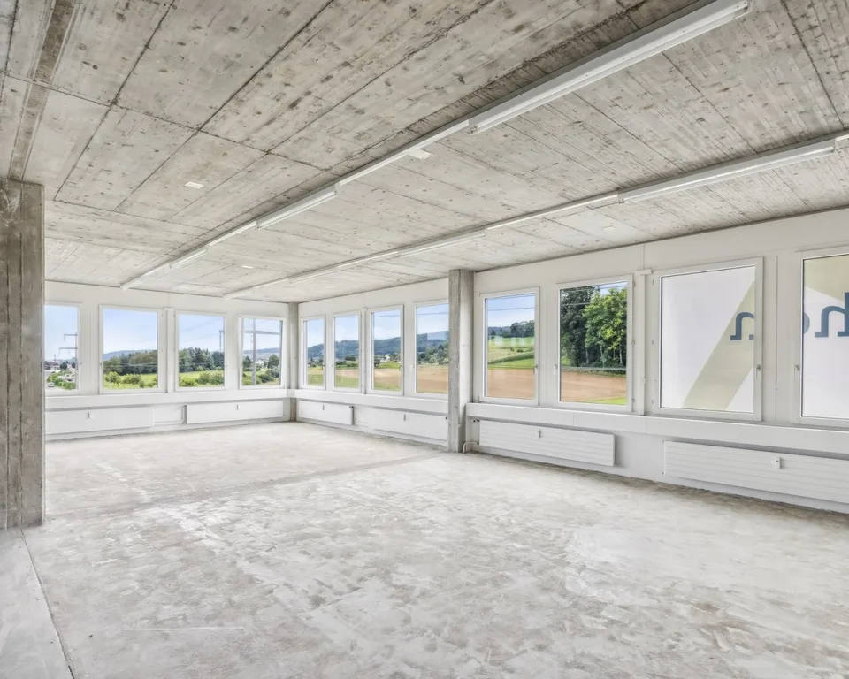 Räumlichkeiten mit Blick ins Grüne - Siloring Dintikon
