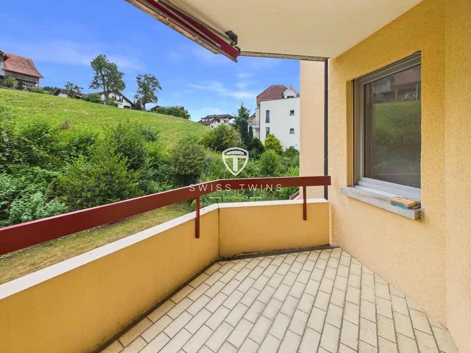 Appartement 3,5 pièces récemment rénové avec vue sur le lac à Feusisberg à louer