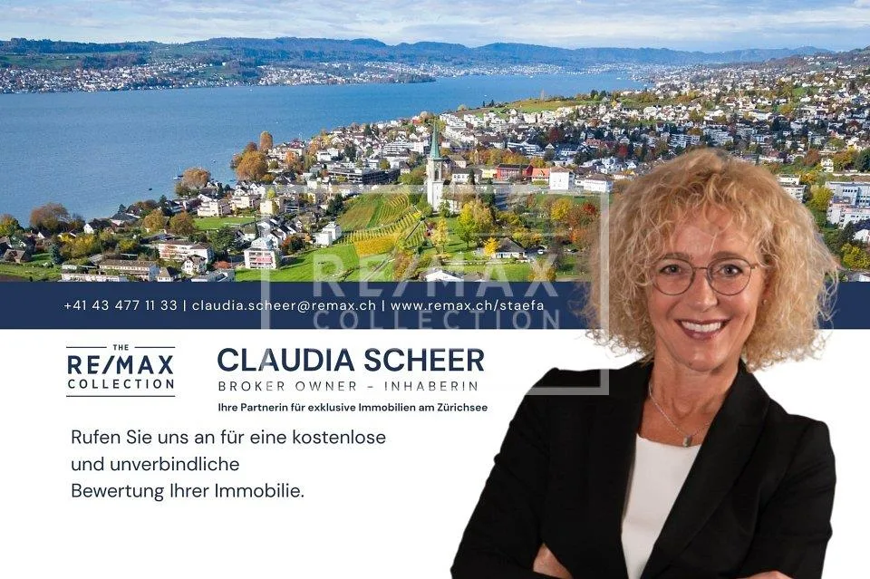 Sonnige Dachwohnung in Bonstetten mit Traum-Aussicht, nahe Zürich