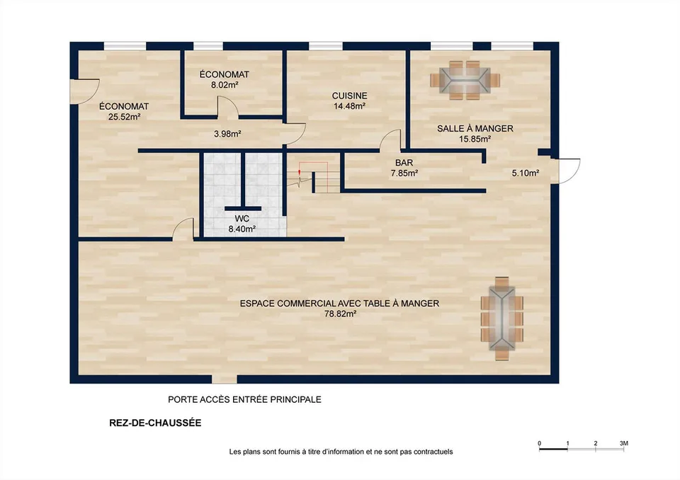Chalet bestehend aus zwei Wohnungen und einem Geschäft