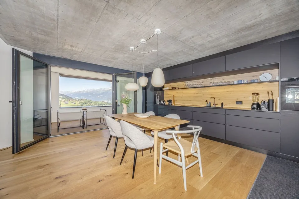 Exclusive 3½-room apartment in Scandinavian style in Obersaxen