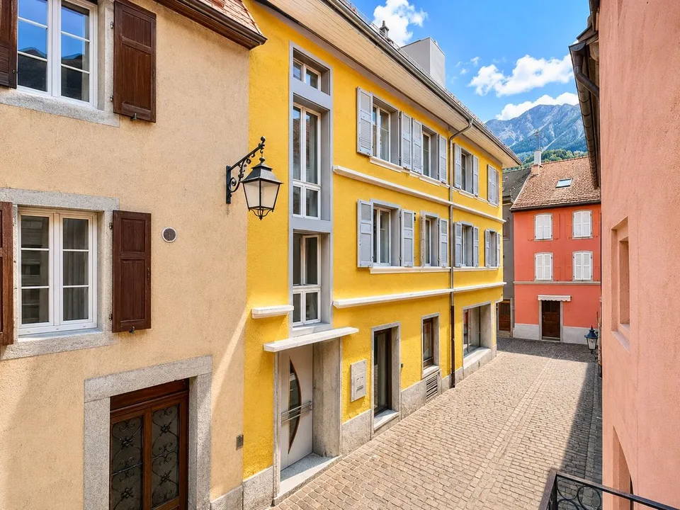 IMMEUBLE DE RENDEMENT AU COEUR DE LA VILLE DE ST-MAURICE