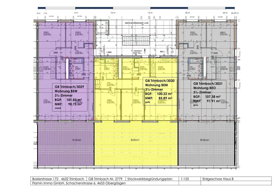 Buy multiple apartments as an investment in Trimbach!