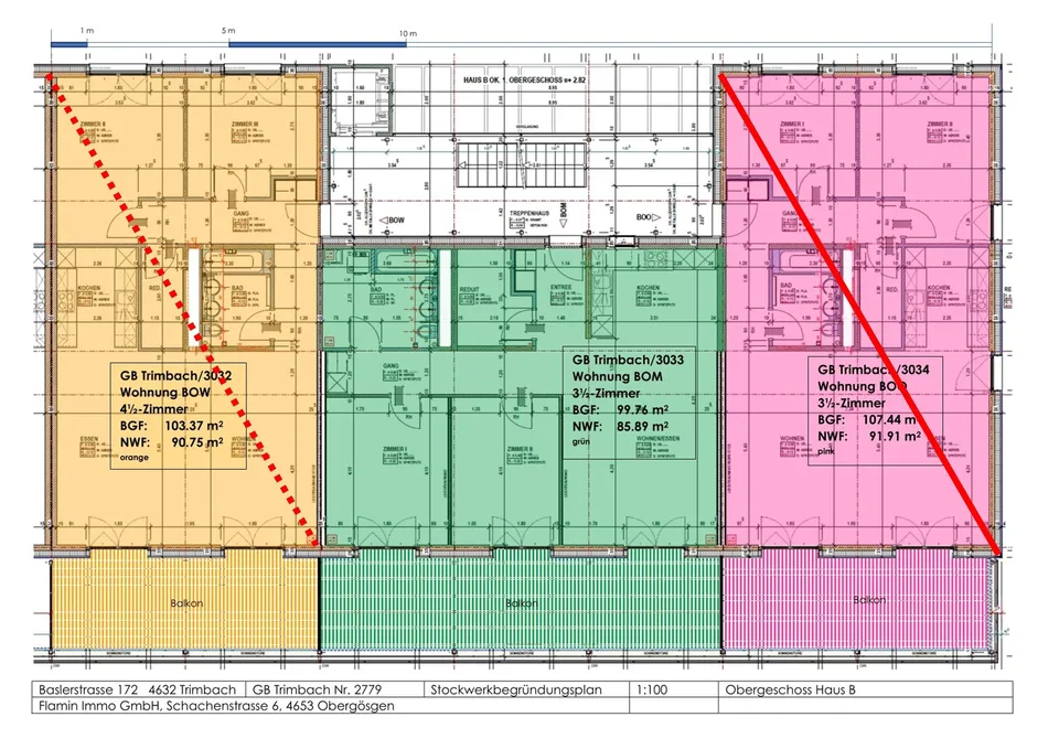 Buy multiple apartments as an investment in Trimbach!