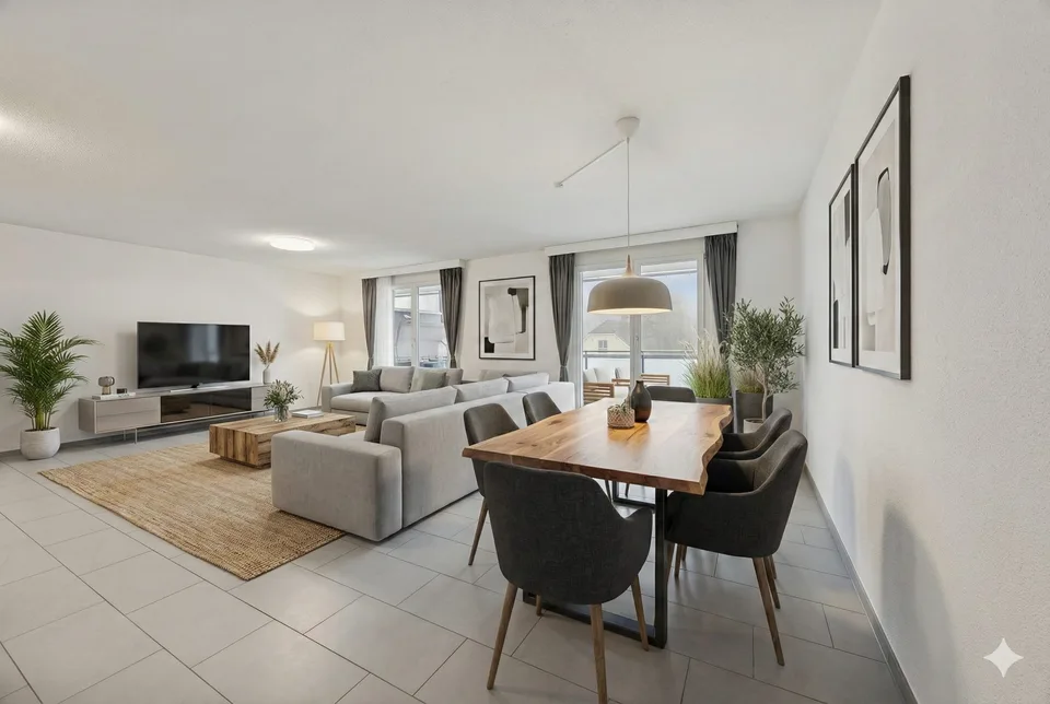 3.5-Zimmer-Attikawohnung mit 75m² Privater Dachterrasse