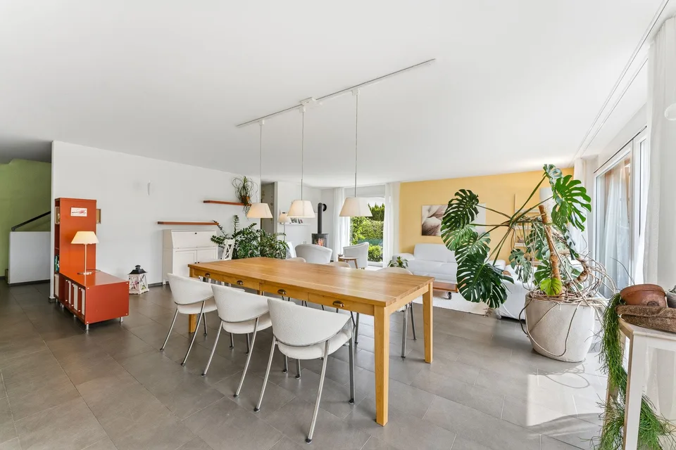 Maison individuelle de 5,5 pièces avec grand jardin à Hochdorf - efficace