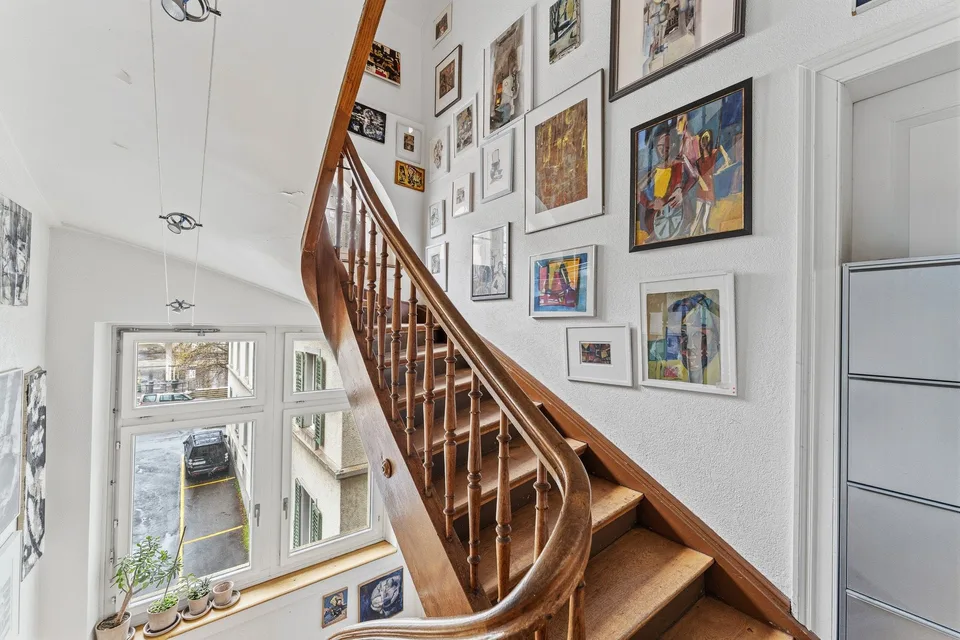 Historische Stadtvilla mit 6 Einheiten und Dachterrasse in Zürich Enge - kaufen