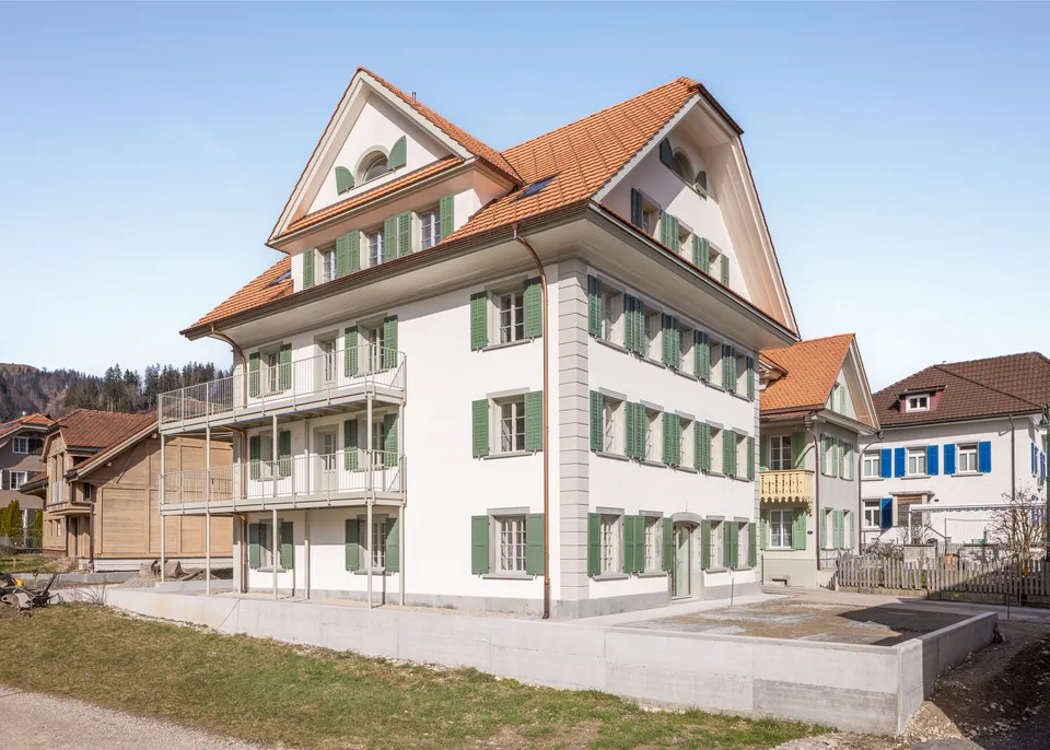 3.5-Zi.-Gartenwohnung, kernsaniert 2024, Escholzmatt LU