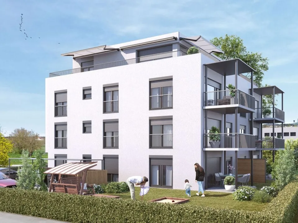 3.5-Zimmer-Gartenwohnung mit Sitzplatz in Münsingen kaufen