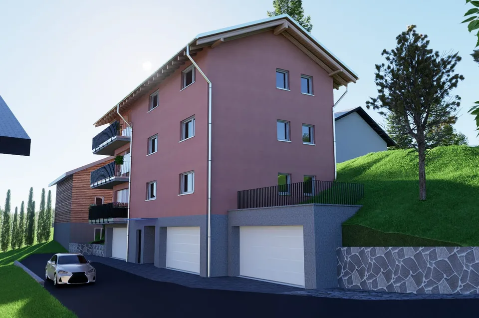 Appartamento 3.5 locali con balcone soleggiato a Churwalden in vendita