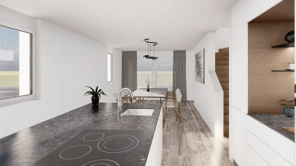 Reserved / New 4.5-Room Single-Family House with a View in Ruswil